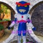 New super hero mascot costume Fancy Dress Halloween party costume Carnival Costume