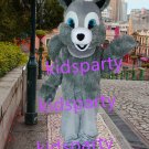 new grey squirrel with big tail fursuit mascot costumes christmas Halloween costume