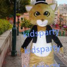 New gentleman Cat Mascot Costume Mascot Parade Quality Clowns Birthdays Fancy dress party