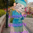 New blue Cat Mascot Costume Mascot Parade Quality Clowns Birthdays Fancy dress party