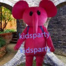 New pink Elephant Mascot Costume Mascot Parade Quality Clowns Birthdays Fancy dress party