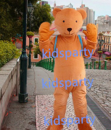 New  bear Mascot Costume Mascot Parade Quality Clowns Birthdays Fancy dress party