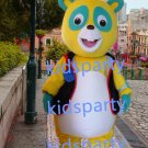 New yellow bear Mascot Costume Mascot Parade Quality Clowns Birthdays Fancy dress party