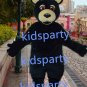 New black bear Mascot Costume Mascot Parade Quality Clowns Birthdays Fancy dress party