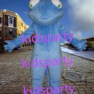 New blue frog Mascot Costume Mascot Parade Quality Clowns Birthdays Fancy dress party