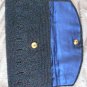 Vintage Blue Beaded Clutch