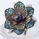 Metal Flower Ring