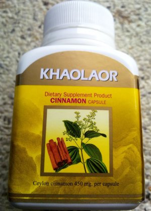 TA1960 100x450mg ceylon cinnamon capsules herb thai high quality