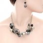 Pearl Necklace & Earring Set