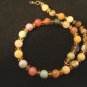 Multi Gemstone Goldtone Necklace