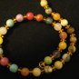 Multi Gemstone Goldtone Necklace