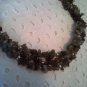 Handmade Three Row Labradorite Chips Sterling Silver Necklace