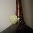 Handmade Natural Quartz Cabochon Stone Adjustable Ring
