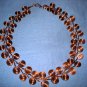 Hand forged Copper Wire Scrolls with Handmade Wire Wrapped Clasp
