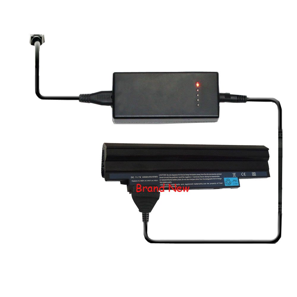 External Battery Charger for Acer BT.00303.022 BT.00603.114 LC.BTP00.129 LC.BTP0A.007 LC.BTP0A.019