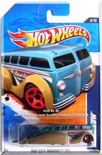 Hot Wheels - Low Flow: HW City Works '11 #6/10 - #175/244 *Teal Edition*