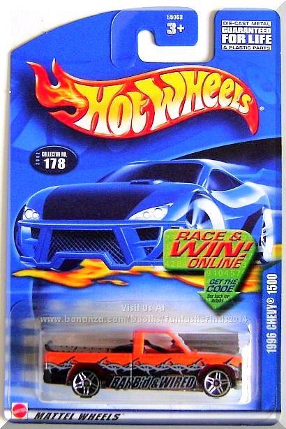 hot wheels 1996 chevy 1500