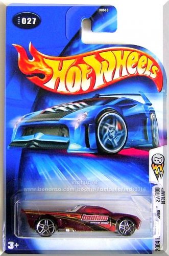 Hot Wheels - Bedlam: 2004 First Editions #27/100 - Collector #027 *Plum Edition*