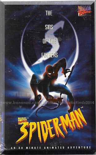 VHS - Spider-Man: The Sins Of The Fathers (1996) *80 Minute Animated Adventure*