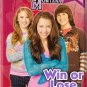 Hannah Montana #12: Win Or Lose (2008) *Paperback Book / 8 Pages Of Photos*
