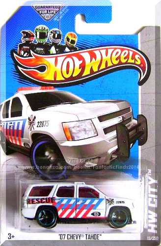 hot wheels 07 chevy tahoe