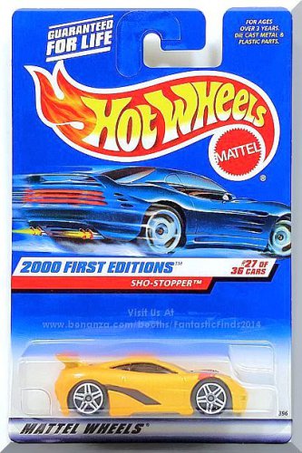 Hot Wheels - Sho-Stopper: 2000 First Editions #27/36 - Collector #087 *Yellow*