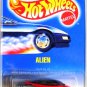 Hot Wheels - ALIEN: Collector #62 (1995) *Silver & Red Edition / 5 Spoke*