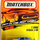 Matchbox - T Bird Stock Car: MBX 1-75 Series #7 (1996) *Blue Edition* Matchbox - T Bird Stock Car: MBX 1-75 Series #7 (1996) *Blue Edition*