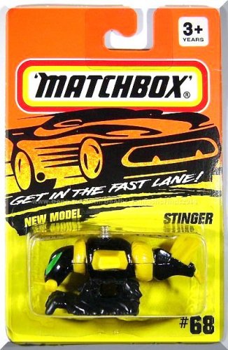 Matchbox - Stinger: MB #1-75 Series #68 (1995) *New Model / Yellow Edition*