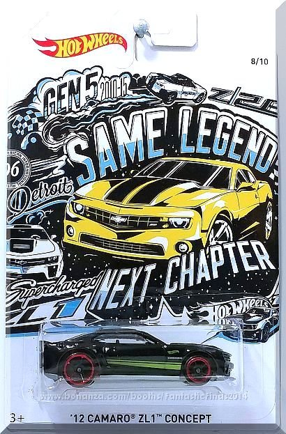hot wheels 50th camaro collection