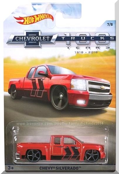 hot wheels 100 years of chevy trucks