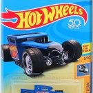 Hot Wheels - Bone Shaker: HW 50th Race Team #1/10 - #258/365 (2018) *Blue* Hot Wheels - Bone Shaker: HW 50th Race Team #1/10 - #258/365 (2018) *Blue*