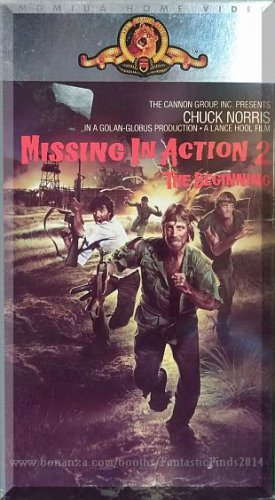 VHS - Missing In Action 2: The Beginning (1985) *Chuck Norris / Soon-Tek-Oh*