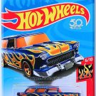 Hot Wheels - Custom '55 Nomad: HW Flames #6/10 - #146/365 (2018) *Blue Edition*