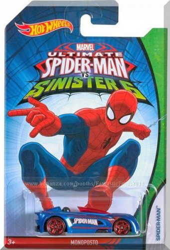 Hot Wheels - Monoposto: '16 Ultimate Spider-Man vs Sinister Six *Spider-Man*