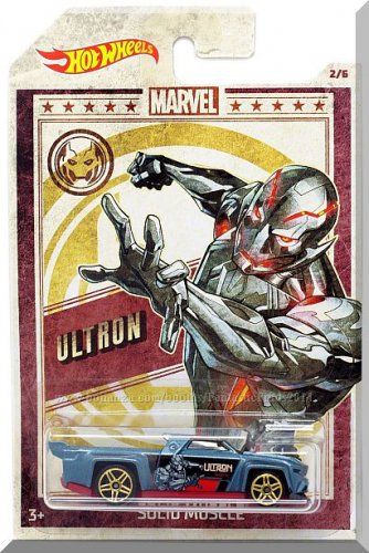 Hot Wheels - Solid Muscle: Marvel - The Avengers #2/6 (2019) *Ultron / Blue*