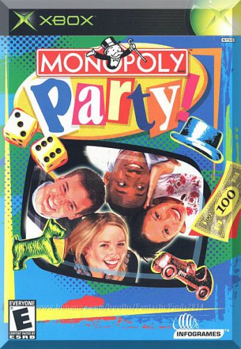 XBOX - Monopoly Party! (2002) *Complete w/Case & Instruction Booklet*