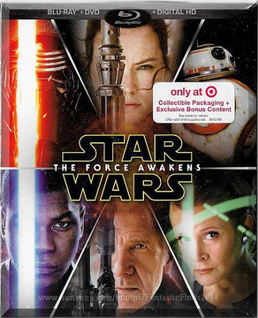 Blu-Ray - Star Wars: Episode VII - The Force Awakens (2015) *Target Exclusive*