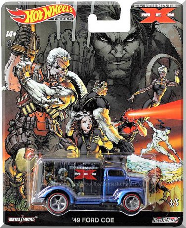 Hot Wheels - '49 Ford COE: HW Pop Culture - Ultimate X-Men #3/5 (2019) *Blue*