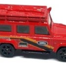 Matchbox - '97 Land Rover Defender 110: MBX Metal #65 (2007) *Red / Loose*