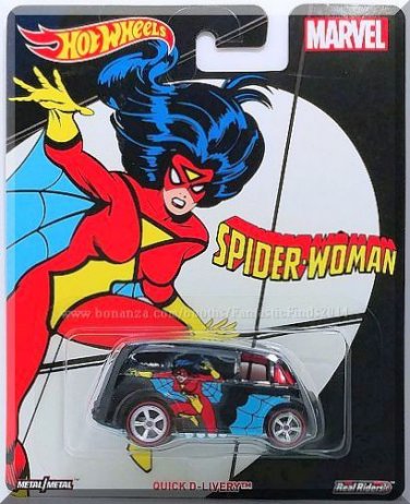Hot Wheels - Quick D-Livery: '17 Pop Culture - Women Of Marvel *Spider-Woman*