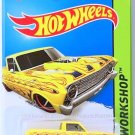 Hot Wheels - '65 Ford Ranchero: HW Workshop 2015 - Heat Fleet #212/250 *Yellow*