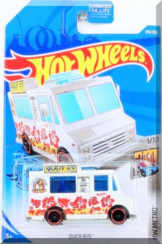 Hot Wheels - Quick Bite: HW Metro #1/10 - #189/250 (2019) *White Edition*