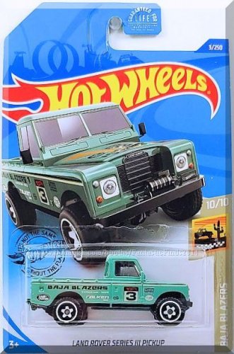 Hot Wheels - Land Rover Series III Pickup: Baja Blazers #10/10 - #3/250 (2020)