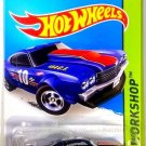 Hot Wheels - '70 Chevy Chevelle: HW Workshop 2015 - Speed Team #194/250 *Blue*