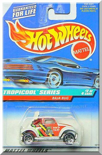 Hot Wheels - Baja Bug: Tropicool Series #2/4 - Collector #694 (1998) *White*
