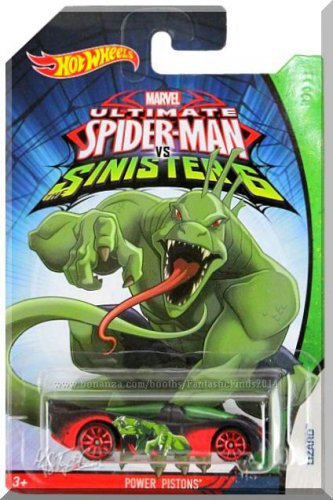 Hot Wheels - Power Pistons: '16 Ultimate Spider-Man vs The Sinister 6 *Lizard*