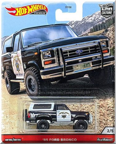 2020 Hot Wheels '85 Ford Bronco Wild Terrrain Car Culture 2/5 Real Riders New 2020 Hot Wheels '85 Ford Bronco Wild Terrrain Car Culture 2/5 Real Riders New