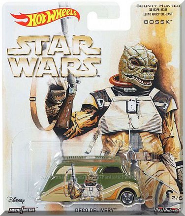 Hot Wheels - Deco Delivery: Star Wars - Bounty Hunter Series #2/6 (2017) *Bossk*