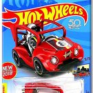 Hot Wheels - Kick Kart: HW Ride-Ons #5/5 - #197/365 (2018) *Red Edition*